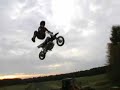 minibike session 50 s big trails flips hc fmx pitbike grinds