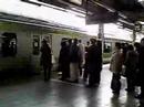 Train in Tokyo,Japan (JR Yamanote Line)