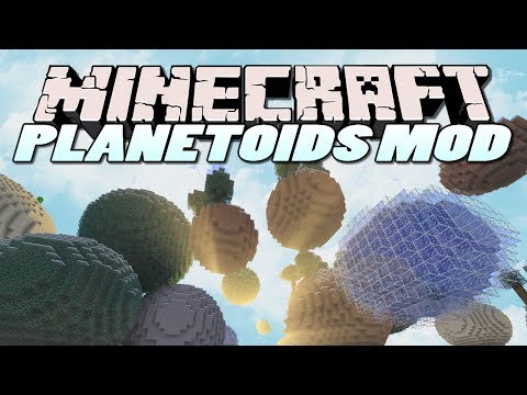 Minecraft Mods | PLANETOIDS MOD (SPHERICAL BIOMES) | Mod Showcase