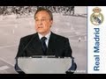 Florentino Pérez compareció ante los medios de com