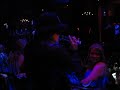 Criss Angel giving a shout at club LAX in Vegas