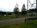 Olle testar sin FZ1 på Cross-bana
