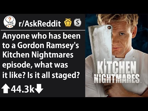 Customers in Gordon Ramsay's Kitchen Nightmares share their experience (r/AskReddit)