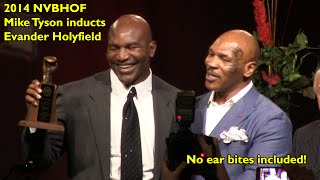 2014 NVBHOF: Mike Tyson Inducts Evander Holyfield