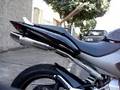 Honda Hornet com Escape Pro Racing Under Seat Marmita