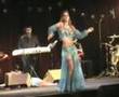 Excelente bailarina de danza árabe Amelia Zidane Raqs Sharki