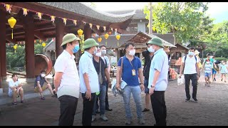 TP Uông Bí: Bí thư Thành ủy Nghiêm Xuân Cường kiểm tra công tác phòng dịch tại các điểm du lịch trên địa bàn