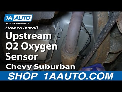 How To Install Upstream O2 Oxygen Sensor 2000-06 Chevy Suburban 5.3L