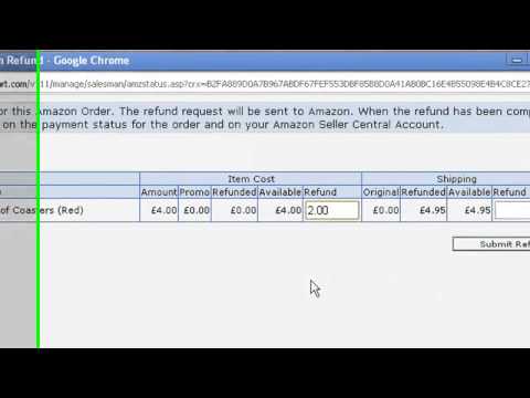 how to refund on amazon