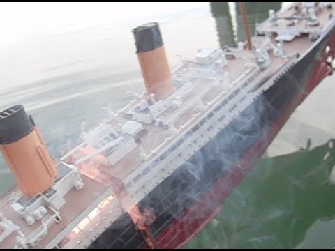 how to draw rms titanic sinking