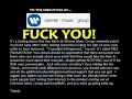 Warner Music Group, this is for you...