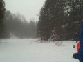 winter disc golf on the knife river