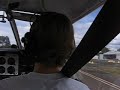 Landing at YLTV Landing at YLTV