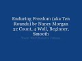Nancy Morgan - Enduring Freedom - Instructional Nancy Morgan - Enduring Freedom - Instructional