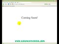 The last part of setting up a basic website