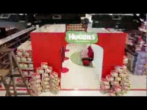 how to fit huggies nappies