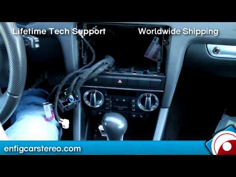 How-To:  Audi A3 2009-2012 RNS-E Navigation iPod iPhone AUX adapter Dension GW17AC1