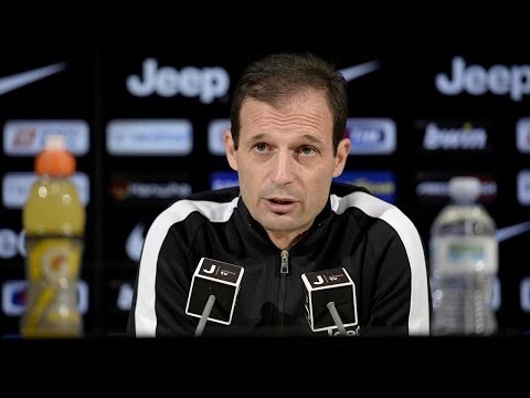 La conferenza di Allegri prima di Juventus-Sampdoria - Allegri's pre-match Sampdoria conference