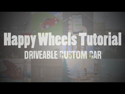 how to make a vehicle in happy wheels