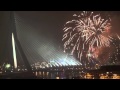 Vuurwerk Rotterdam 2011 Erasmusbrug