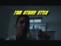 this guy thinks he is tom atkins from night of the creeps