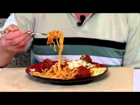 Inventor Bob Balow Demonstrates How To Use Spaghetti-Pasta-Noodle Fork