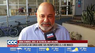 ANDRE D'ANDREA, DIREC. DE TEATRO DEL ENTE CULTURAL