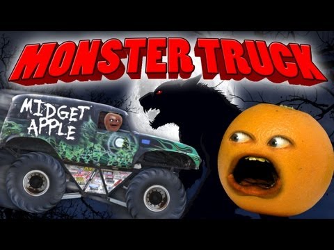 Annoying Orange - Monster Truck (AC/DC Thunderstruck Parody)