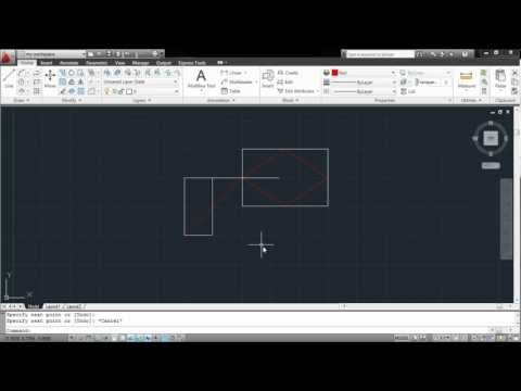 how to snap to midpoint autocad