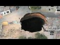 Man falls into Sinkhole in Guatemala 2010
