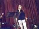 Winnie Banov preaches in Dobrich Bulgaria Winnie Banov preaches in Dobrich Bulgaria
