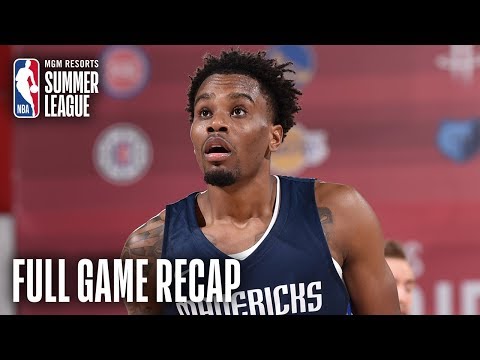 Video: MAVERICKS vs NETS | Antonius Cleveland Leads Dallas | MGM Resorts NBA Summer League