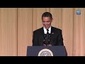 President Obama and Jay Leno at White House Correspondents Dinner