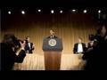 President Obama and Jay Leno at White House Correspondents Dinner