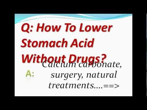 how to reduce stomach acid