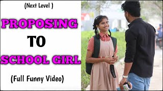 PROPOSING TO SCHOOL GIRL  Ajay Pothamsetty  Prankb