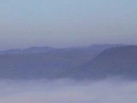 Schwäbische Alb im Nebel