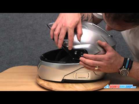 how to remove hjc visor