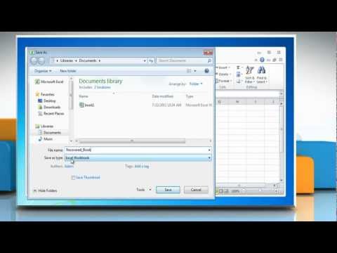how to repair excel file 2010