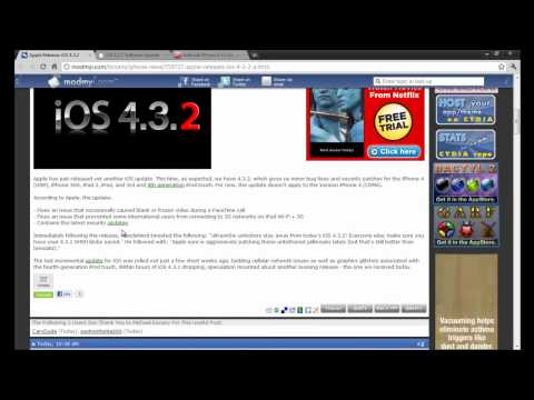 ios 4.2.7 - An update on the new iOS software updates released on April 14, 2011. iOS 4.3.2 and 4.2.7 was released today -- all iDevices opened to update to 4.3.2, excep...