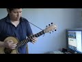 Improvised solo on the acoustic guitar with distortion Improvised solo on the acoustic guitar with distortion