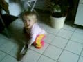 Sidsel having fun with my shoes