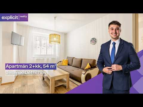 Video Prodej apartmánu 2+kk 54 m², Jeseník - Dětřichov