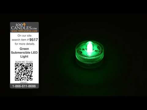 Green Submersible LED Light