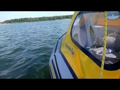  diy sail sailboat inflatable dinghi Schlauchboot Besegelung segeln