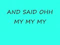 MARY'S SONGOHH MY MY MY BY TAYLOR SWIFT