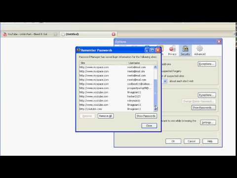 how to know computer password