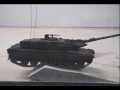 RC conversion of TAMIYA 1/35 Leopard 2A6