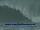 Surfing in the middle of a terrible storm
