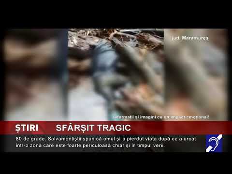 Sfârșit tragic, în munți